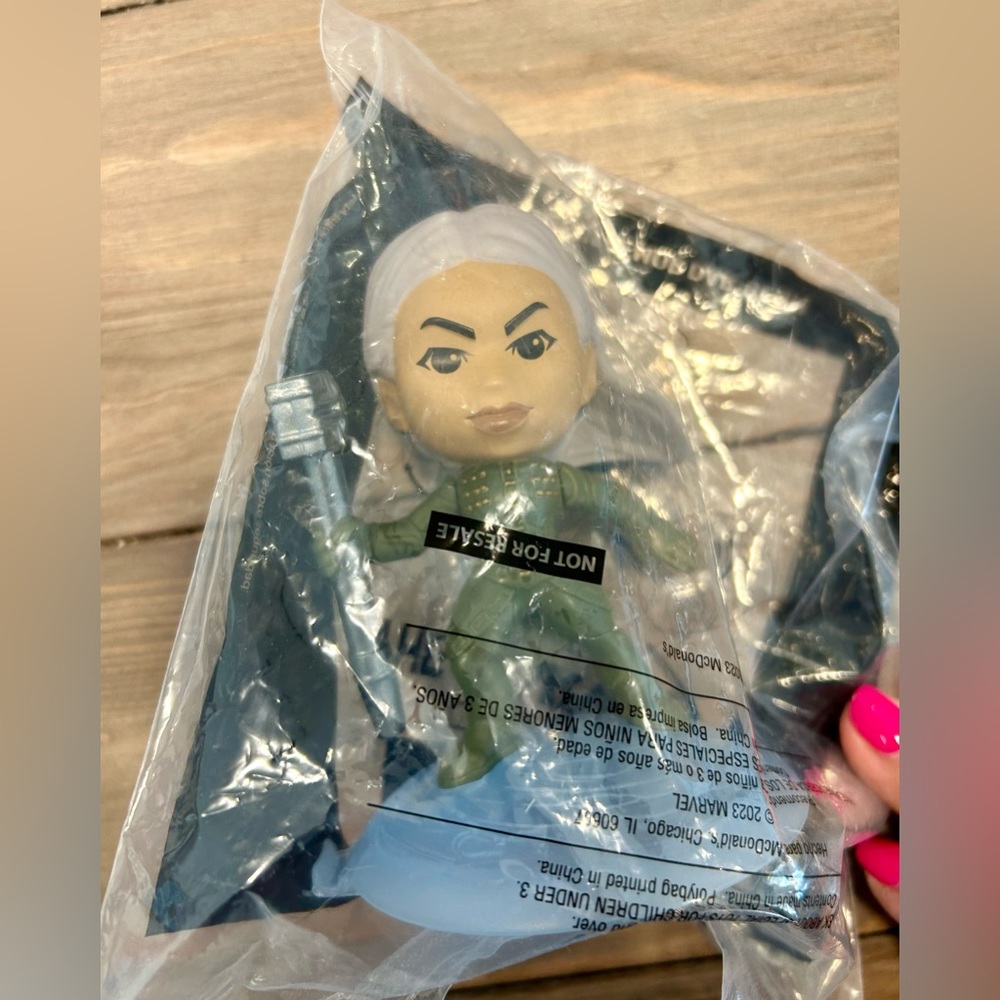 The Marvels, Happy Meal Toy, Kree Supremor Dar-Benn #8, New in Bag